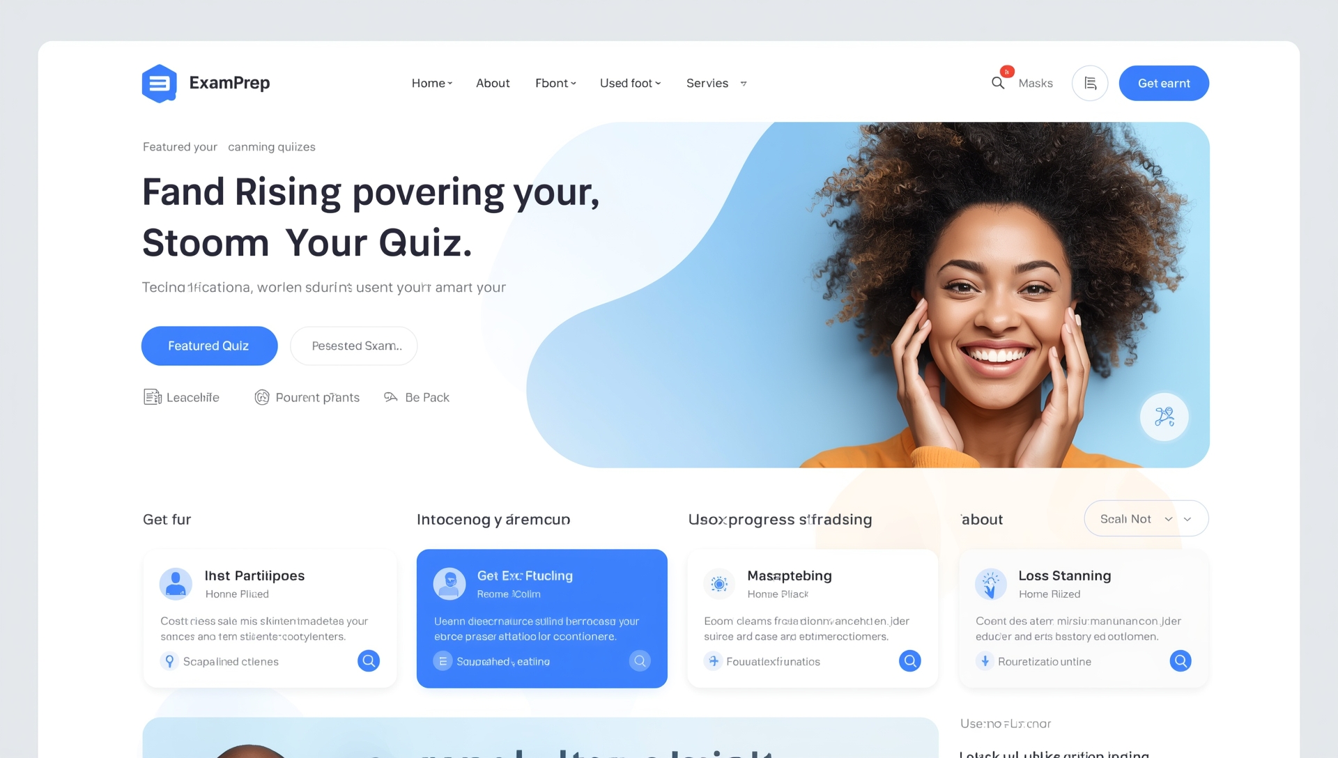 ExamPrep MERN Project Screenshot